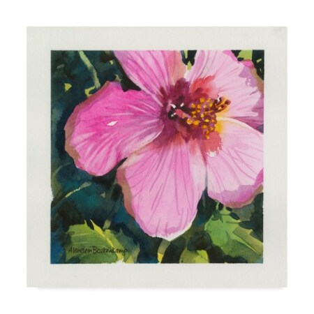 Annelein Beukenkamp 'Tropical Pink' Canvas Art,14x14